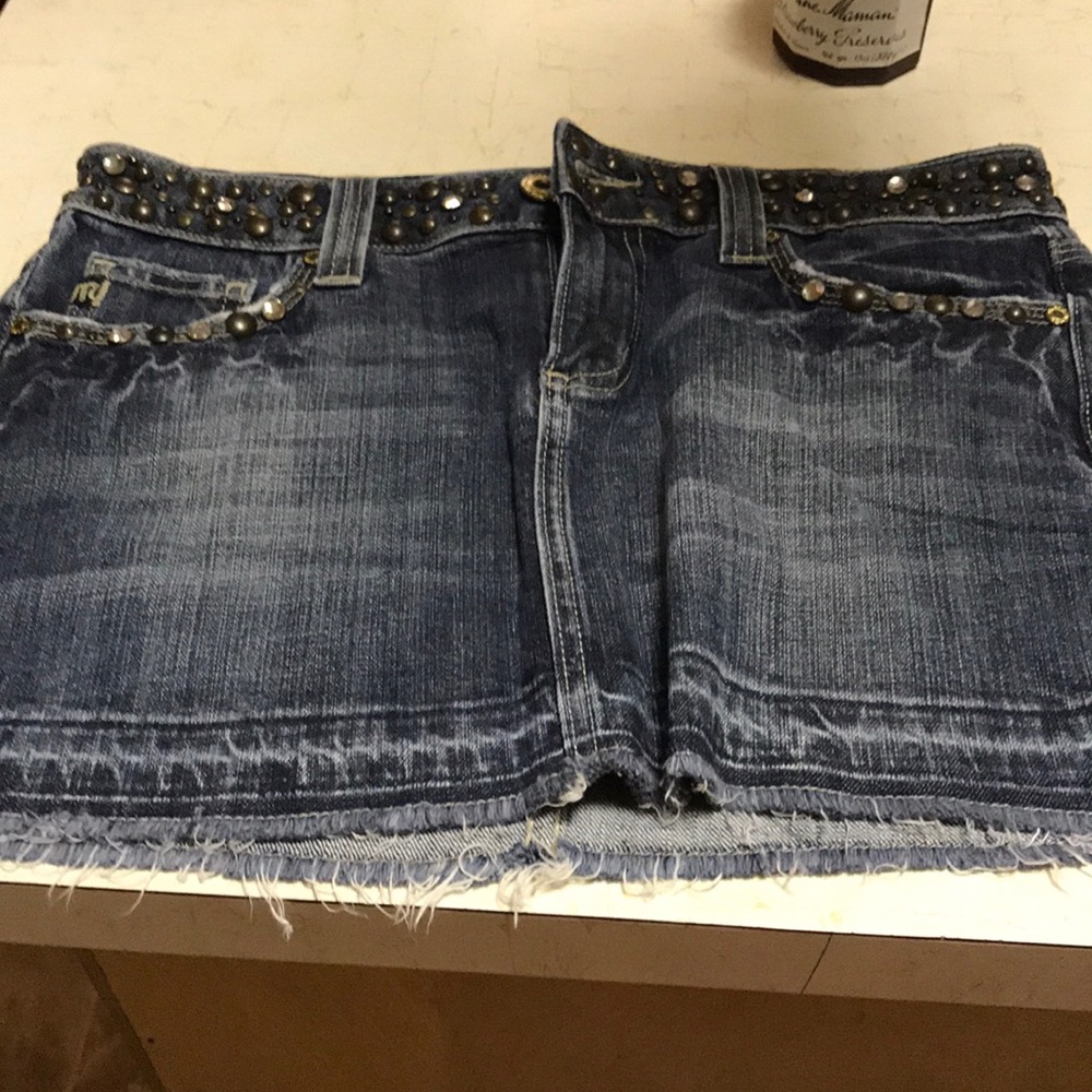 Miss me denim skirt size medium